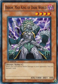 Brron, Mad King of Dark World [Structure Deck: Gates of the Underworld]