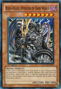 Reign-Beaux, Overlord of Dark World [Structure Deck: Gates of the Underworld]