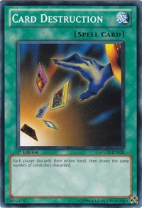 Card Destruction [Structure Deck: Gates of the Underworld]