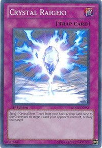 Crystal Raigeki [Ra Yellow Mega Pack]