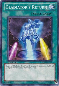 Gladiator's Return [Ra Yellow Mega Pack]
