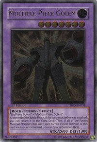Multiple Piece Golem (UTR) [The Duelist Genesis]