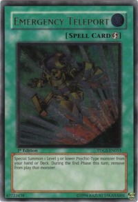 Emergency Teleport (UTR) [The Duelist Genesis]
