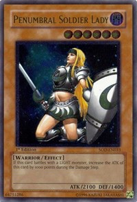 Penumbral Soldier Lady (UTR) [Soul of the Duelist]