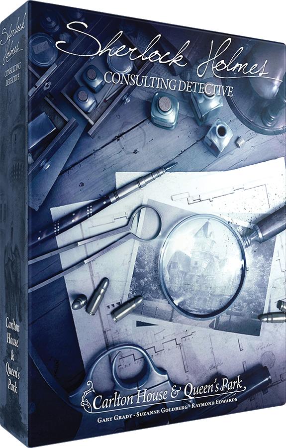 Picture of the Board Game: Sherlock Holmes: Consulting Detective - Carlton House and Queen's Park (stand alone)