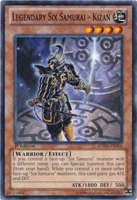 Legendary Six Samurai - Kizan [Structure Deck: Samurai Warlords]