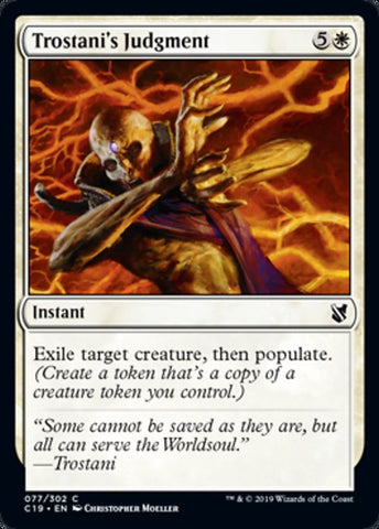 Trostani's Judgment [Commander 2019]