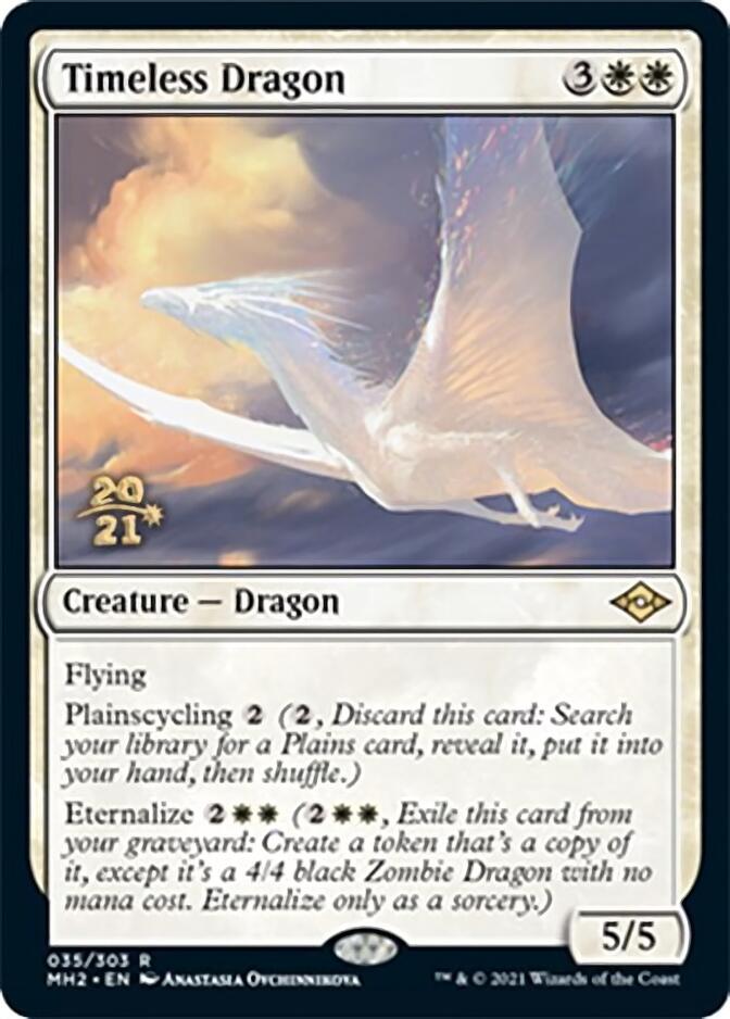 Timeless Dragon (Prerelease) [Modern Horizons 2 Prerelease Promos]