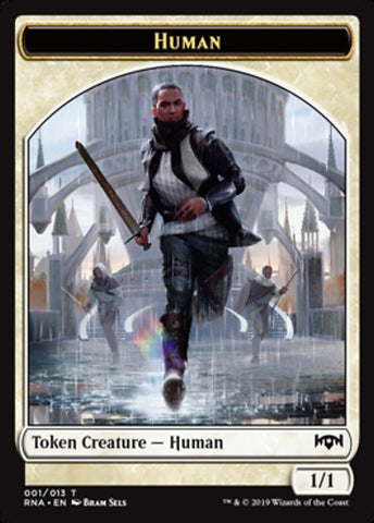 Human [Ravnica Allegiance Tokens]