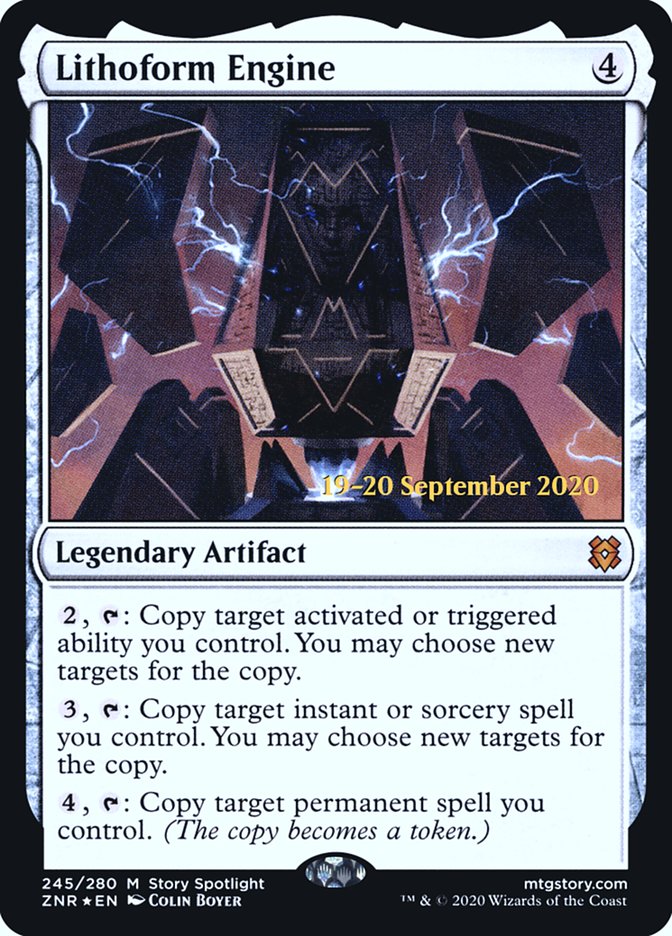 Lithoform Engine [Zendikar Rising Promos]
