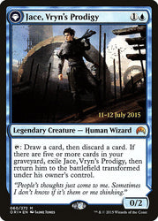 Jace, Vryn's Prodigy // Jace, Telepath Unbound [Magic Origins Promos]