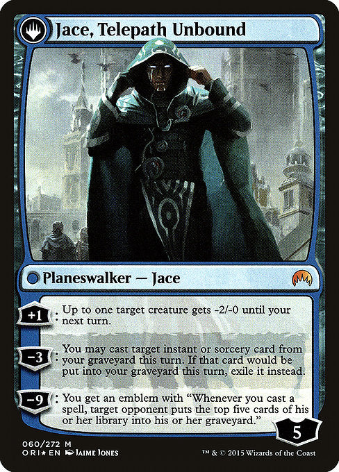 Jace, Vryn's Prodigy // Jace, Telepath Unbound [Magic Origins Promos]