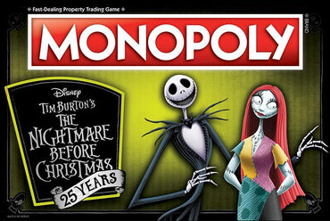 Picture of the Board Game: The Nightmare Before Christmas 25th Anniversary Monopoly