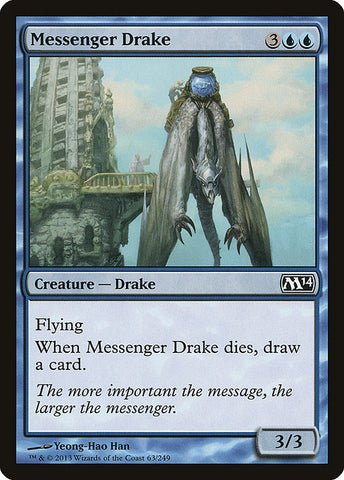 Messenger Drake [Magic 2014] - BinderPOS Limited (dev2)