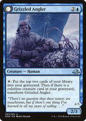 Grizzled Angler // Grisly Anglerfish [Eldritch Moon]