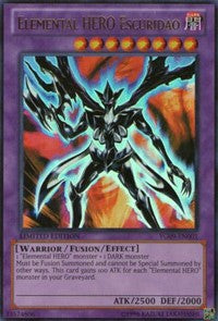 Elemental HERO Escuridao [Yu-Gi-Oh! GX Manga Promotional Cards]