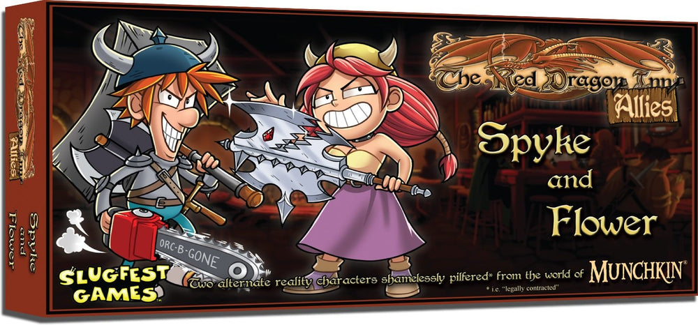 Picture of the Board Game: Red Dragon Inn: Allies - Spyke And Flower