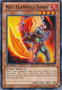 Neo Flamvell Sabre [Structure Deck: Onslaught of the Fire Kings]