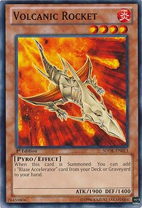 Volcanic Rocket [Structure Deck: Onslaught of the Fire Kings]
