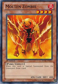 Molten Zombie [Structure Deck: Onslaught of the Fire Kings]