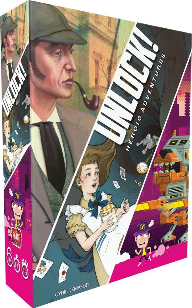 Picture of the Board Game: Unlock! Heroic Adventures