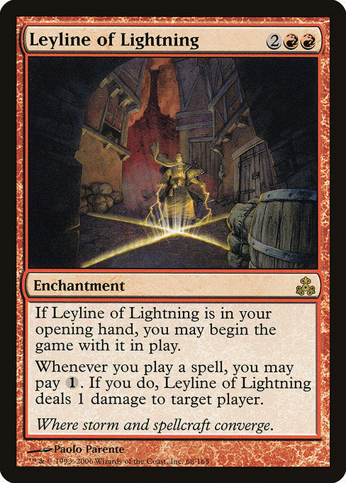 Leyline of Lightning [Guildpact]