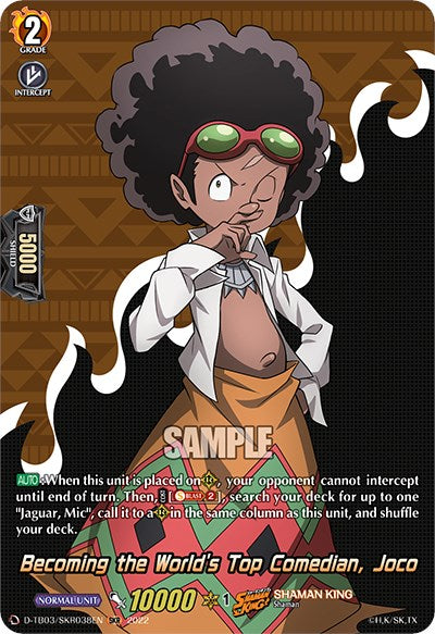 Becoming the World's Top Comedian, Joco (D-TB03/SKR038EN) [Shaman King]