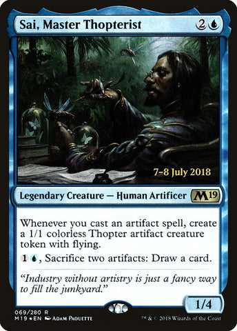 Sai, Master Thopterist [Core Set 2019 Promos]