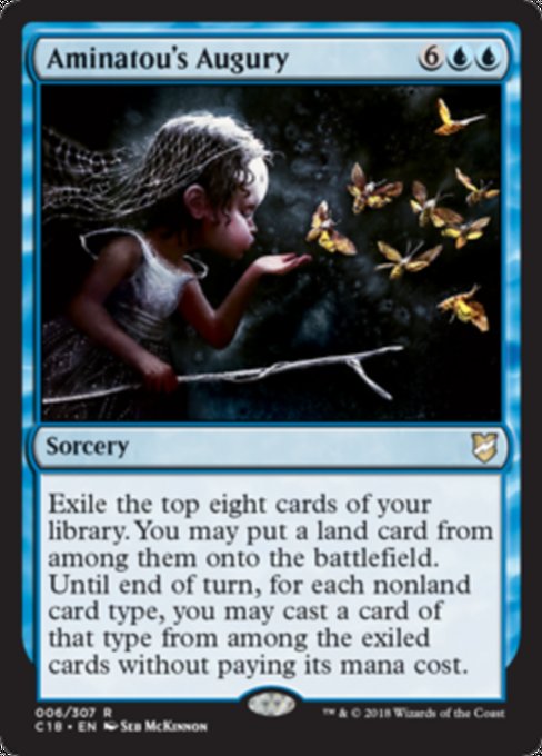 Aminatou's Augury [Commander 2018]