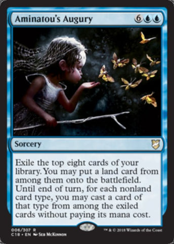 Aminatou's Augury [Commander 2018]