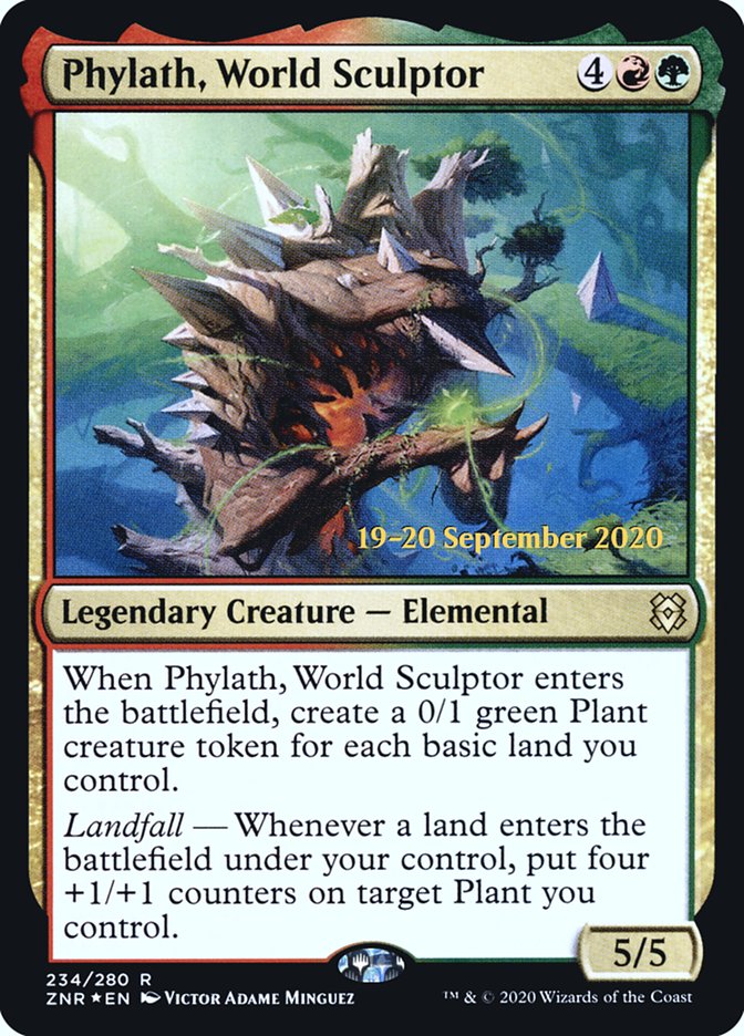 Phylath, World Sculptor [Zendikar Rising Promos]