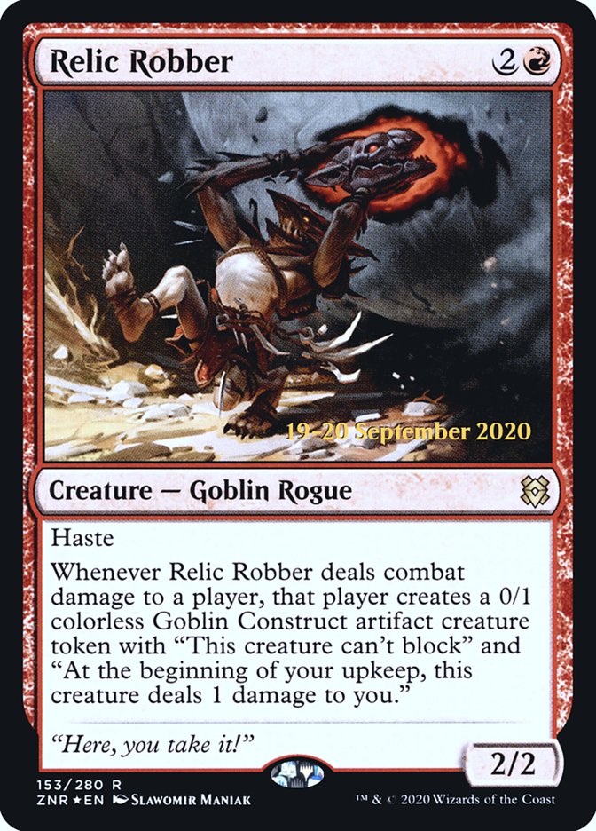 Relic Robber [Zendikar Rising Promos]