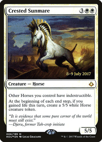 Crested Sunmare [Hour of Devastation Promos]