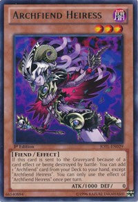 Archfiend Heiress [Judgment of the Light]