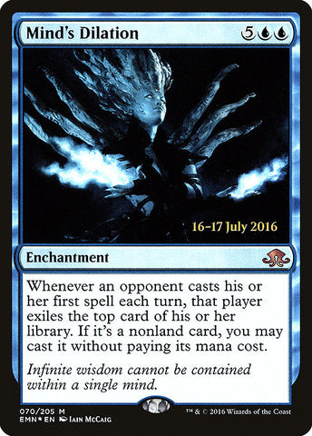 Mind's Dilation [Eldritch Moon Promos]