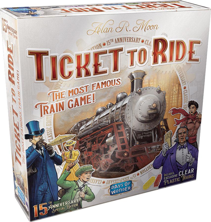 Picture of the Board Game: Ticket to Ride: 15th Anniversary Edition