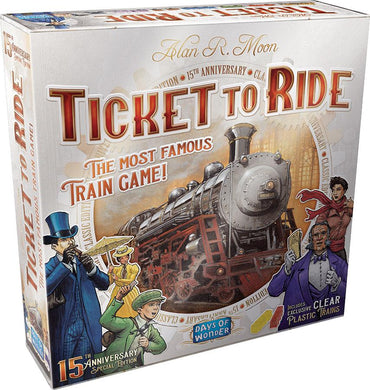 Picture of the Board Game: Ticket to Ride: 15th Anniversary Edition