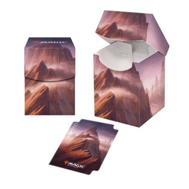 Ultra Pro: Pro 100+ Deck Box - Unstable Lands (Mountain)