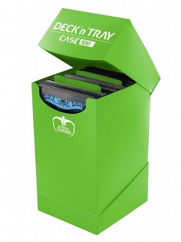 Ultimate Guard: Deck 'n' Tray - 100+ Green Deck Box