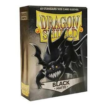 Dragon Shield: Sleeves - Matte Black (Box of 60)