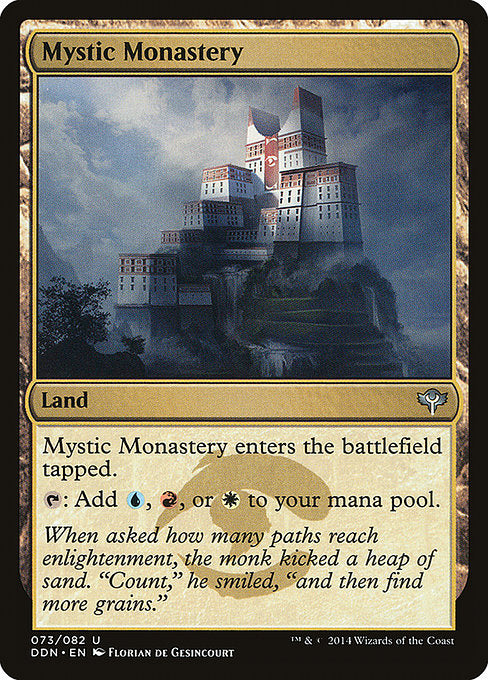 Mystic Monastery [Duel Decks: Speed vs. Cunning]
