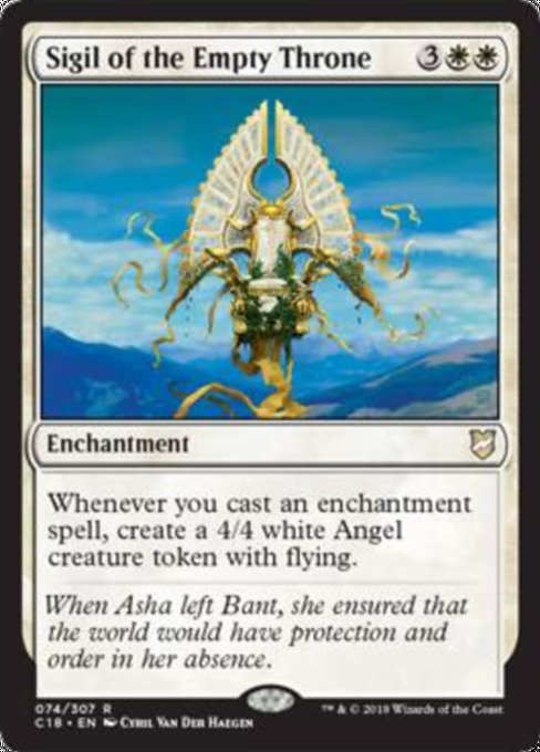 Sigil of the Empty Throne [Commander 2018]