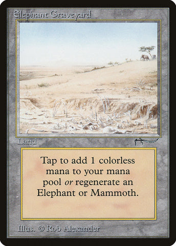 Elephant Graveyard [Arabian Nights]