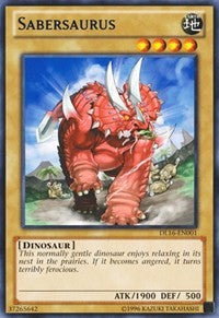Sabersaurus (Blue) [Duelist League Promo]