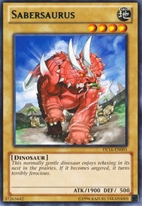 Sabersaurus (Green) [Duelist League Promo]