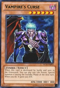 Vampire's Curse (Green) [Duelist League Promo]