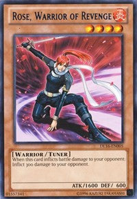 Rose, Warrior of Revenge (Blue) [Duelist League Promo]