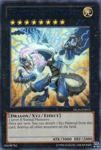Thunder End Dragon (Blue) [Duelist League Promo]