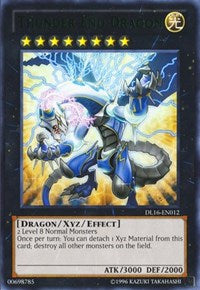 Thunder End Dragon (Green) [Duelist League Promo]