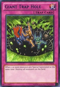 Giant Trap Hole (Blue) [Duelist League Promo]